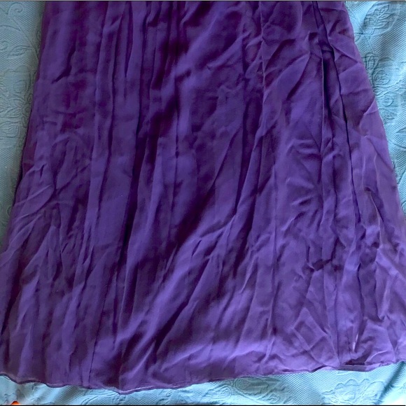 Ann Taylor Silk Pleated Cross Front Dress - Picture 5 of 5